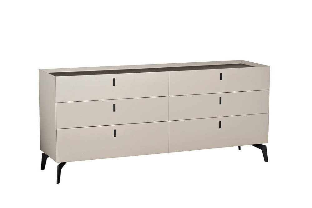 Комод Garda Decor светлый 156*43,5*70 см