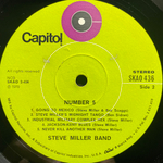Steve Miller Band ‎– Number 5 (Скандинавия 1970г.)