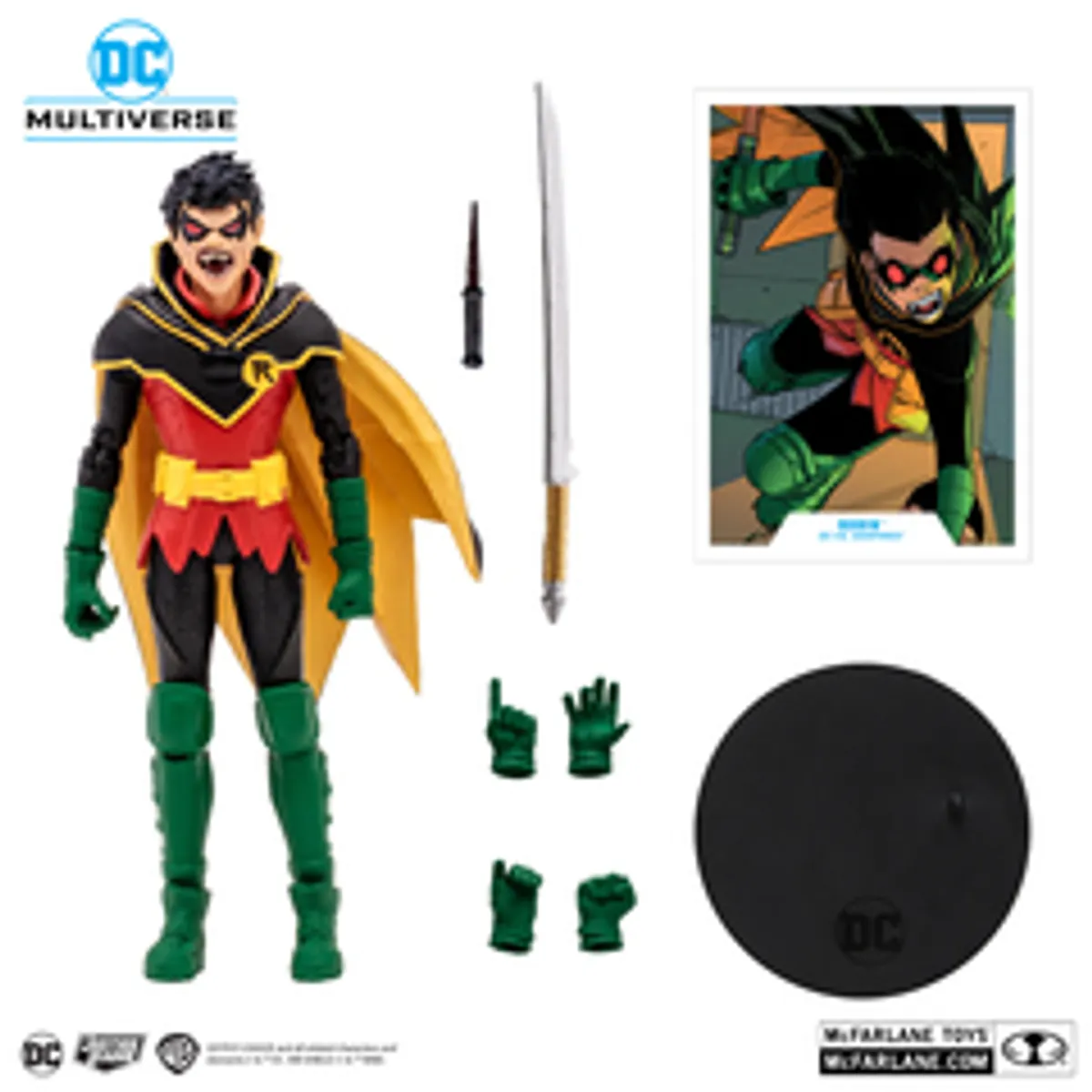 Фигурка McFarlane Toys DC: Robin (Damien Wayne) (DC Vs. Vampires)