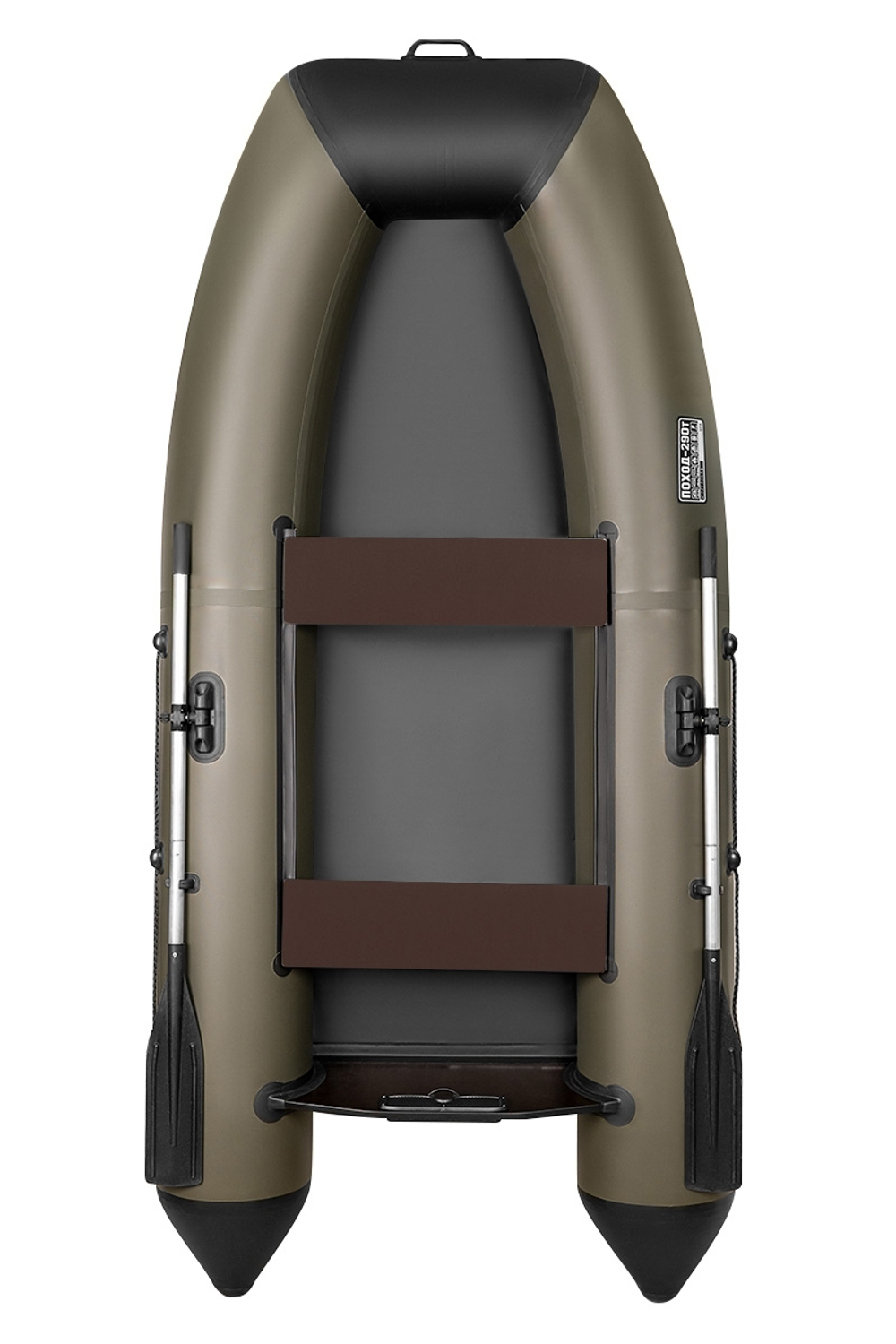 Поход 290T хаки + KAMISU T 5 BMS (комплект лодка + мотор)