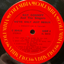 Виниловая пластинка Ray Conniff And The Singers - We've Only Just Begun LP
