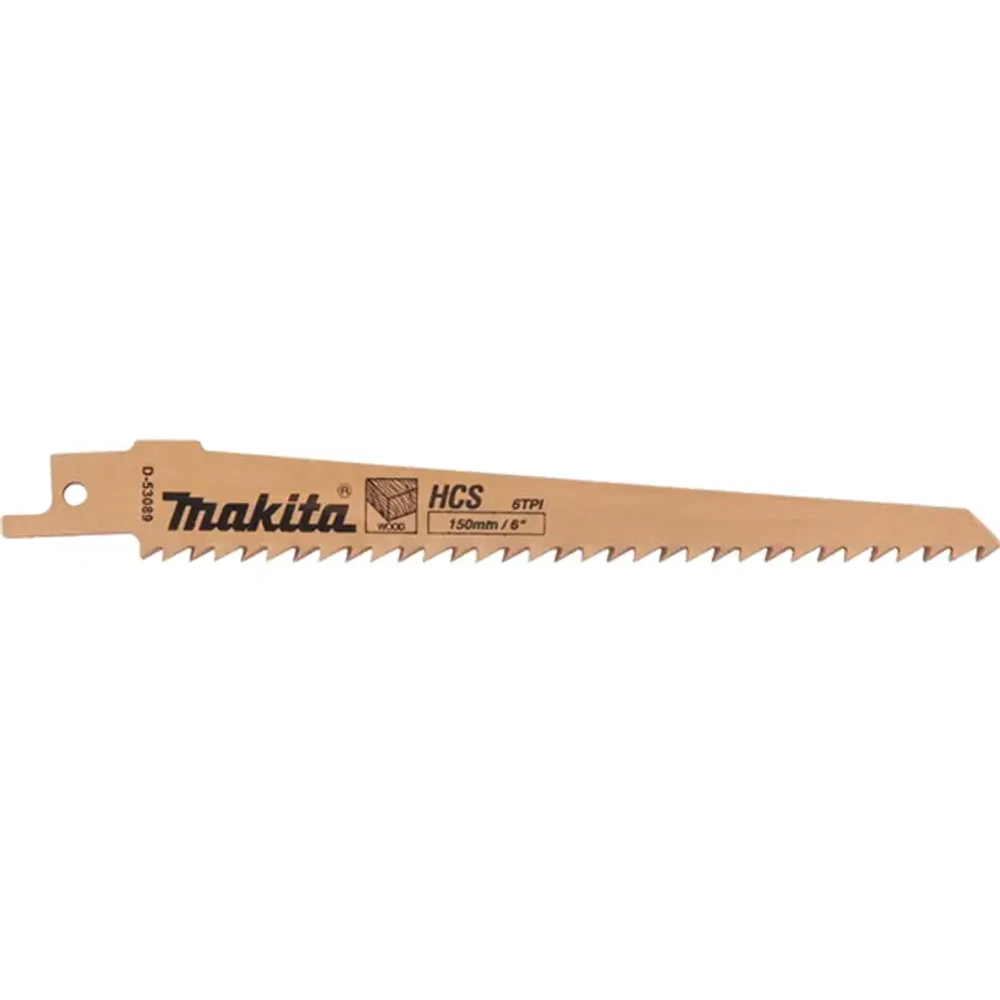 Сабельная пилка для дерева 150x1,2x6TPI Makita D-53089