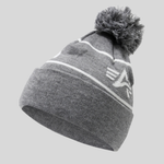 Шапка Alpha Industries Essential Pom Beanie Medium Charcoal Heather (Серая)