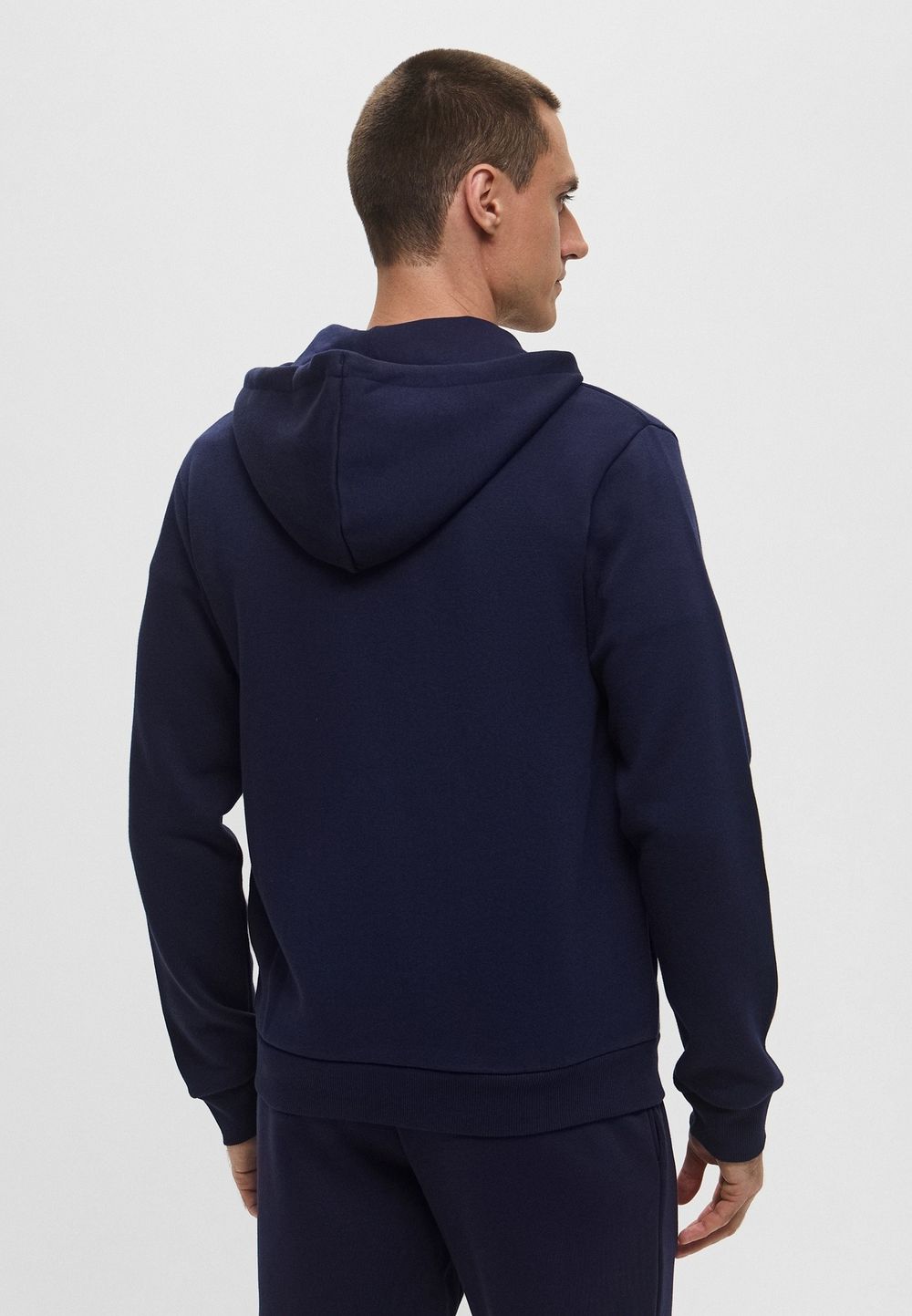 Толстовка мужская REEBOK COLTON SMALL LOGO ZIP THROUGH HOODY