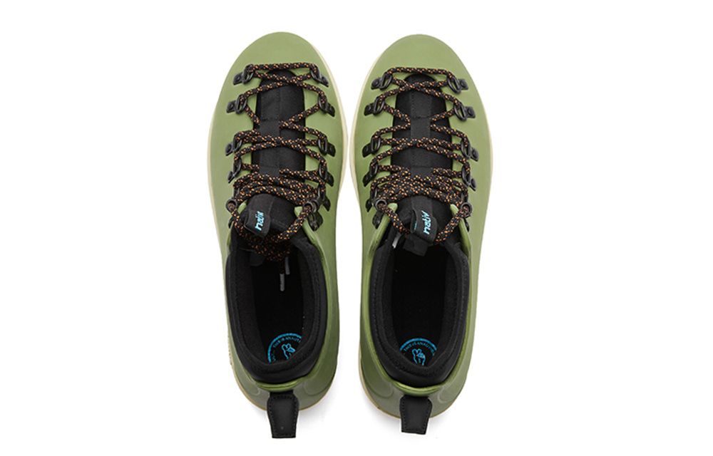 Native Shoes Martin Boots Unisex Army Green/Ecru
