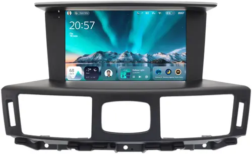 Магнитола для Infiniti Q70 M25 M37 2009-2016 - Teyes CC4 монитор 9.2" 2K QLED на Android 14, Быстрейшая, Snapdragon 680, DSP, CarPlay, 4G SIM-слот