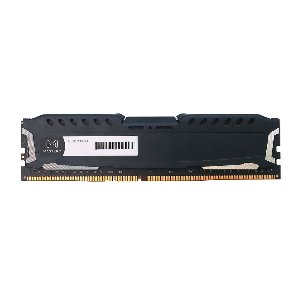 Комплект памяти Mastero DDR4 DIMM 16Гб (2х8Гб), 3600МГц, CL18, Retail, 1.35В, XMP, с радиатором (MS-OP-16G-3600-CL18-K2)