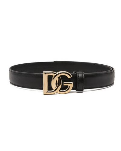 Скорзанный pasek Dolce & Gabbana - черный(BE1447 AW576)