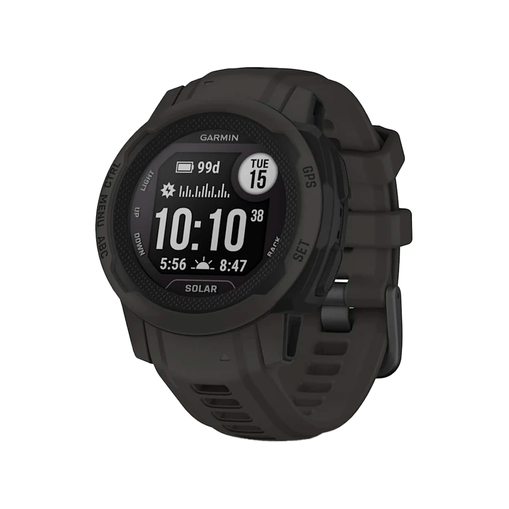 Умные часы Garmin Instinct 2s, 40mm, Solar Graphite (010-02564-10)