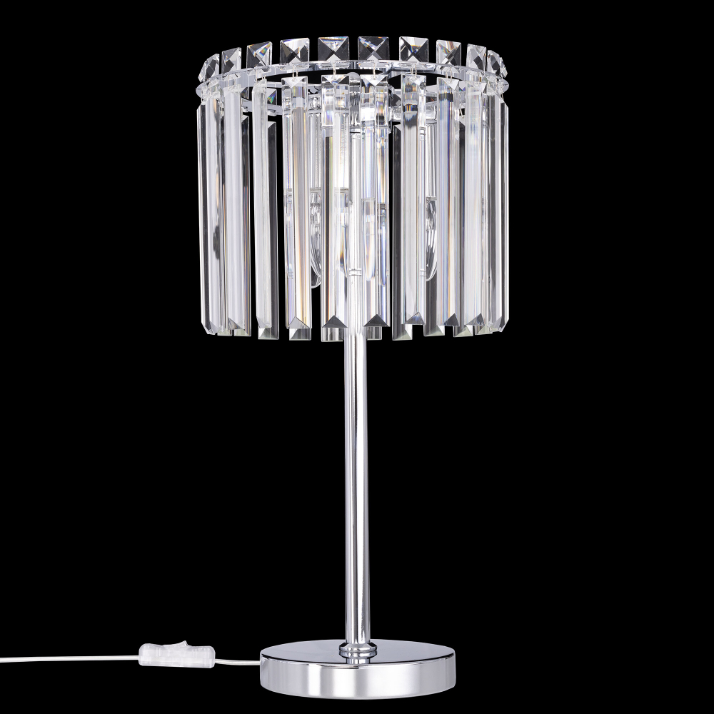 Citilux Джейн CL306831 Хрустальная настольная лампа Хром