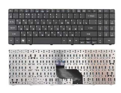 Клавиатура для ноутбука  Acer Aspire 5516, 5517, 5532, 5732, eMachines E430, E525, черная, NSK-GFA0R ОРИГИНАЛ (б/у, с разбора)