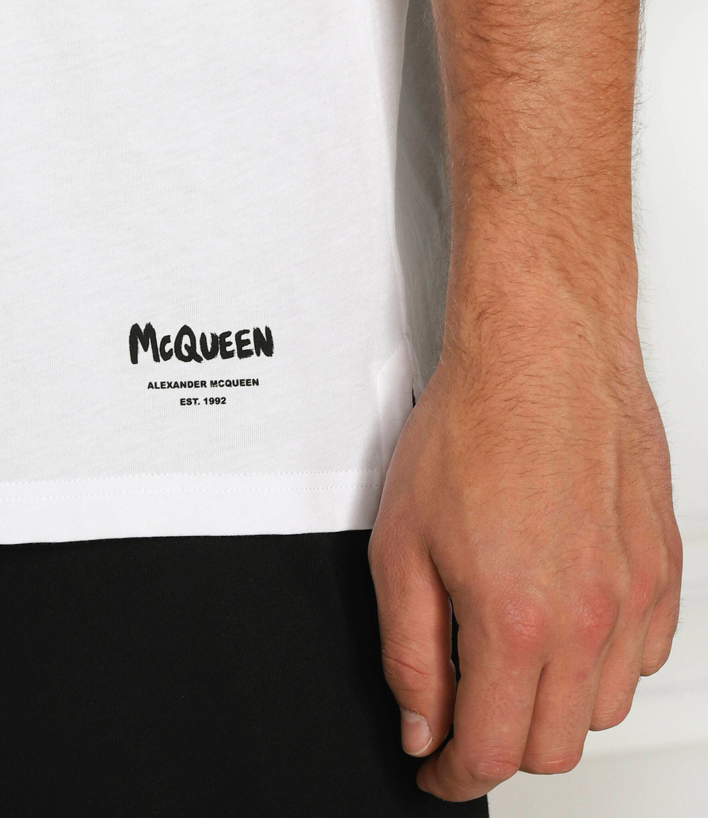 футболка Alexander McQueen - белый(710938 QTZ33)