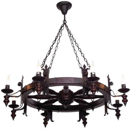 Люстра подвесная Velante Wooden 586-723-08