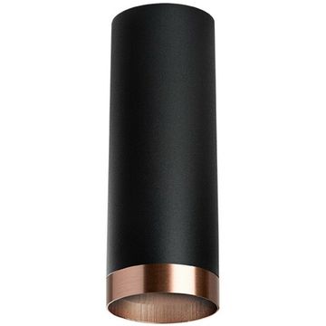 Светильник точечный накладной 1*GU10 R487430 медь/черный Rullo Lightstar