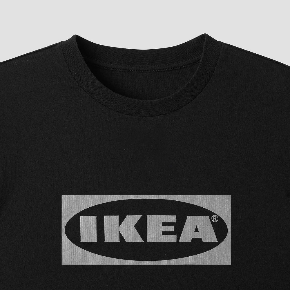 IKEA AURTIENDE  (ИКЕА АУРТИЕНДЕ)  -  Футболка, черная, S/M