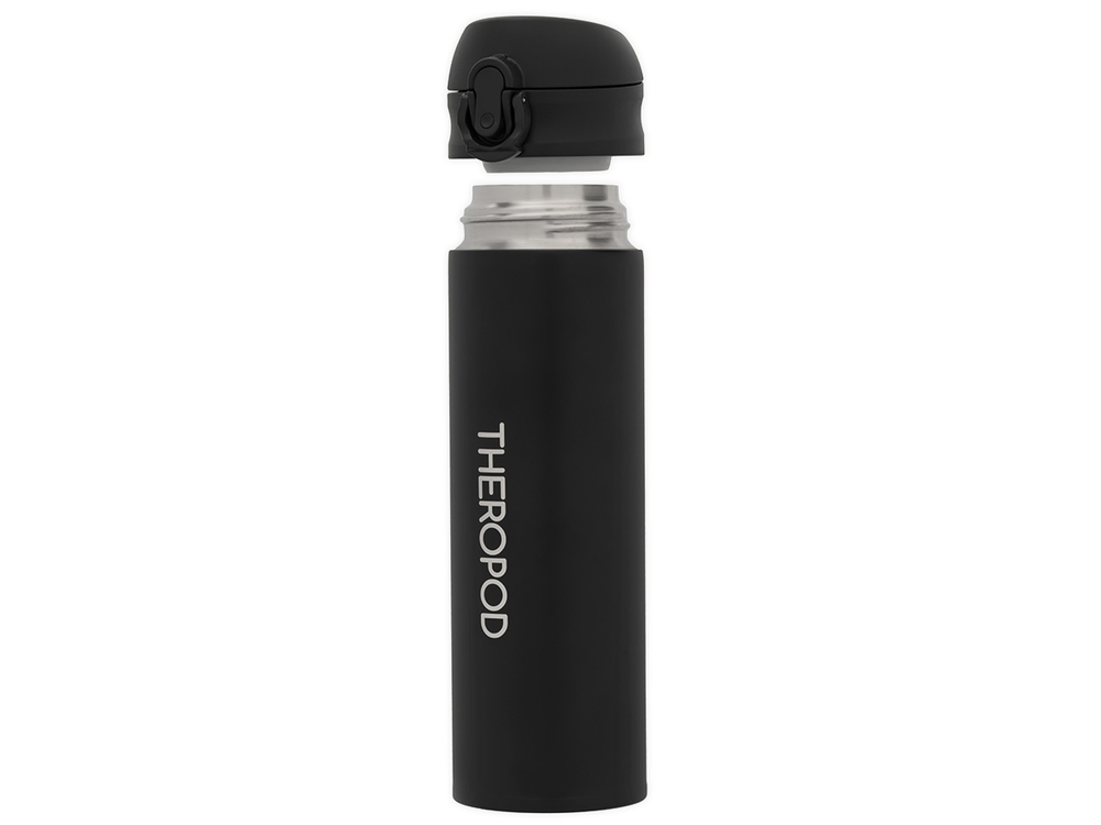 Термос для напитков (термокружка) THEROPOD TP-9102 0.48L черный