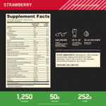 Optimum Nutrition, Serious Mass™, с клубничным вкусом, 2,72 кг (6 фунтов)