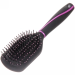 Расческа массажная «Toma Beauty», трапеция, матовое покрытие, микс 4 цвета, 24см.