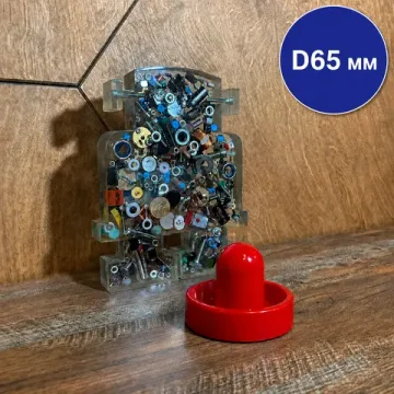Weekend Бита для аэрохоккея D65 мм, красная