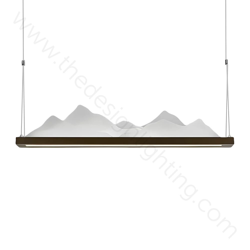 Chandelier  horizontal Lila