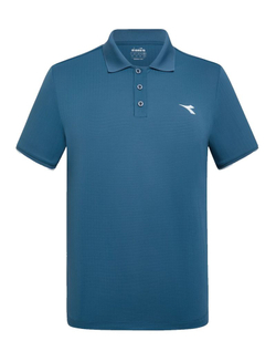 Мужское теннисное поло Diadora Short Sleeve Icon - oceanview