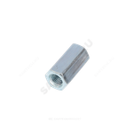 Гайка удлиненная стальная оц М6х17 к.п. 5 шестигранная DIN 6334
