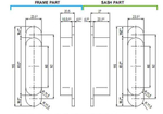Петля скрытая AGB ECLIPSE 3.0 черная E30200.02.93 (2 шт=40кг,3ш