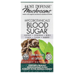 Host Defense, Mushrooms™, MycoBotanicals®, кровяной сахар, 60 капсул