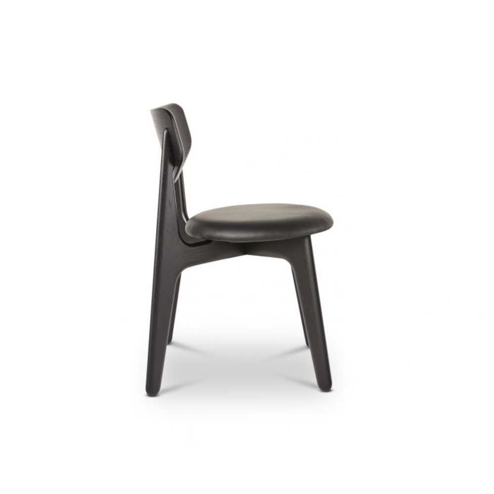 Стул Tom Dixon Slab Black Upholstered, черный, черный