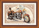 "Harley Davidson"-0032РТ-вышивка