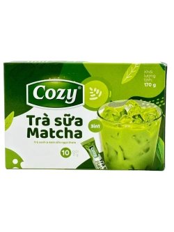 Пудровый чай Матча Латте 3 в 1 COZY (матча+сливки+сахар)