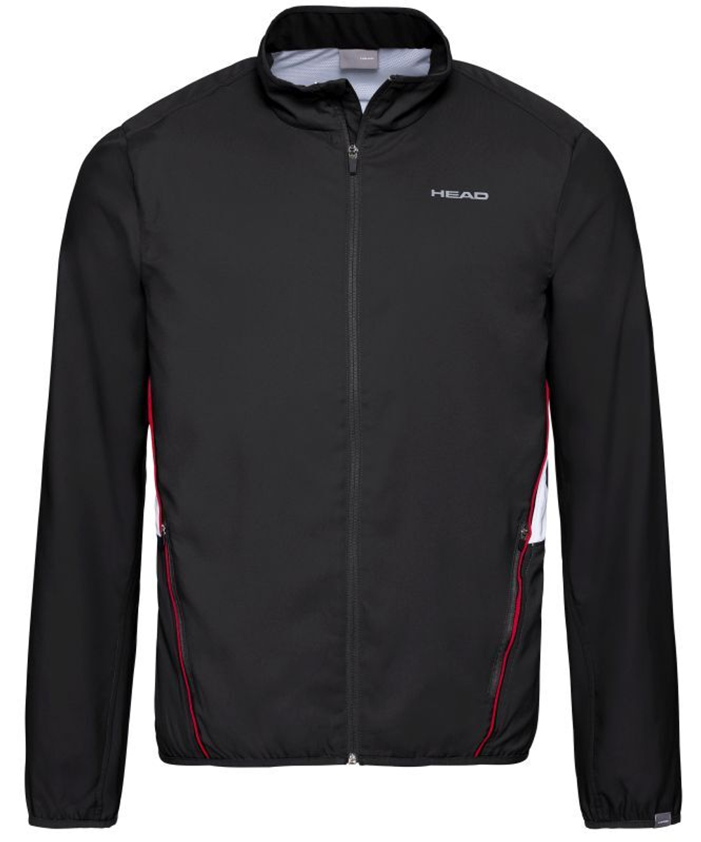 Кофта для мальчика теннисная Head Club Jacket - black