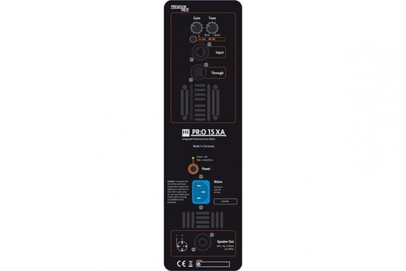 HK AUDIO PR:O 15 XA активная АС, 600Вт, динамик 15 дюймов