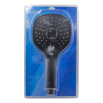 Лейка для душа MIXLINE МЛ1237 (ML1237) 3 позиции (блистер)  ЧЕРНЫЙ