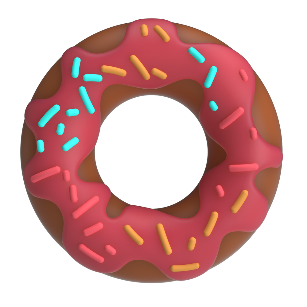 Pretty Love Эрекционное кольцо Berry Super Donut BI-210344-1