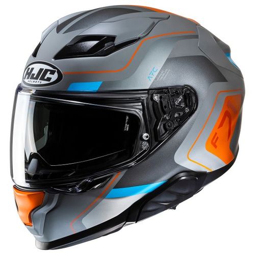 Купить Мотошлем Интеграл HJC F71 Arcan MC27SF / Серо-оранжевый