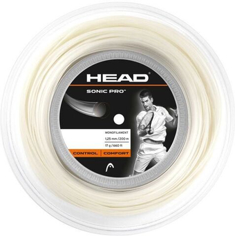 Теннисные струны Head Sonic Pro (200 m) - белый