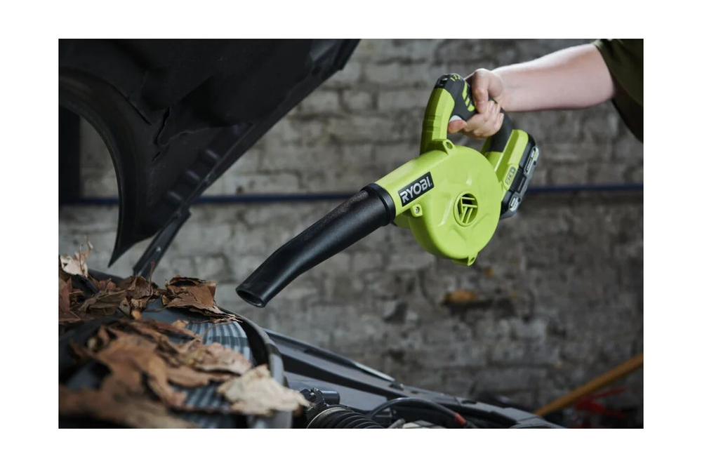 RYOBI ONE+ Воздуходувка аккумуляторная R18TB-0 без аккумулятора в комплекте 5133002915