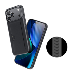 Чехол с MagSafe для смартфона iPhone 17 Pro Max, Dux Ducis, серия Pocard Series, с отделением для карт (картхолдером)