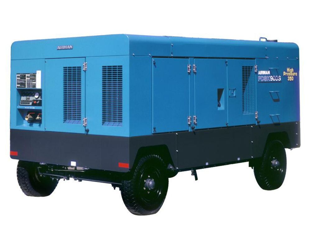 Винтовой компрессор Airman PDSE900S на шасси Винтовой компрессор Airman PDSE900S на шасси