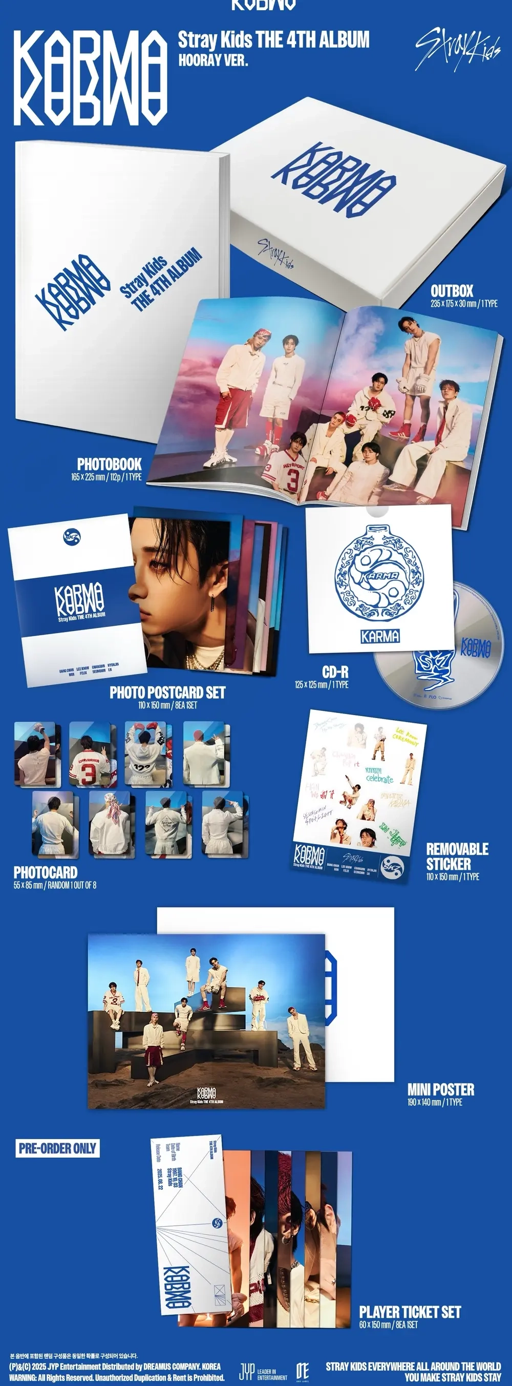 Альбом Stray Kids - 4th Album [KARMA] Standart ver