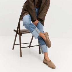 Угги  Yuki  Beige Suede