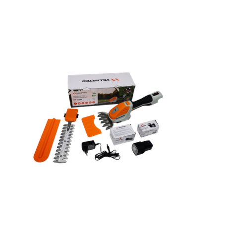 Кусторез Villartec HA1462S SET: АКБ AC1415 + ЗУ AM1415, без кейса
