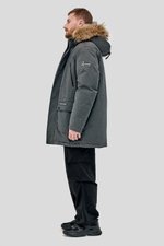 Мужская удлиненная куртка Admiral с капюшоном