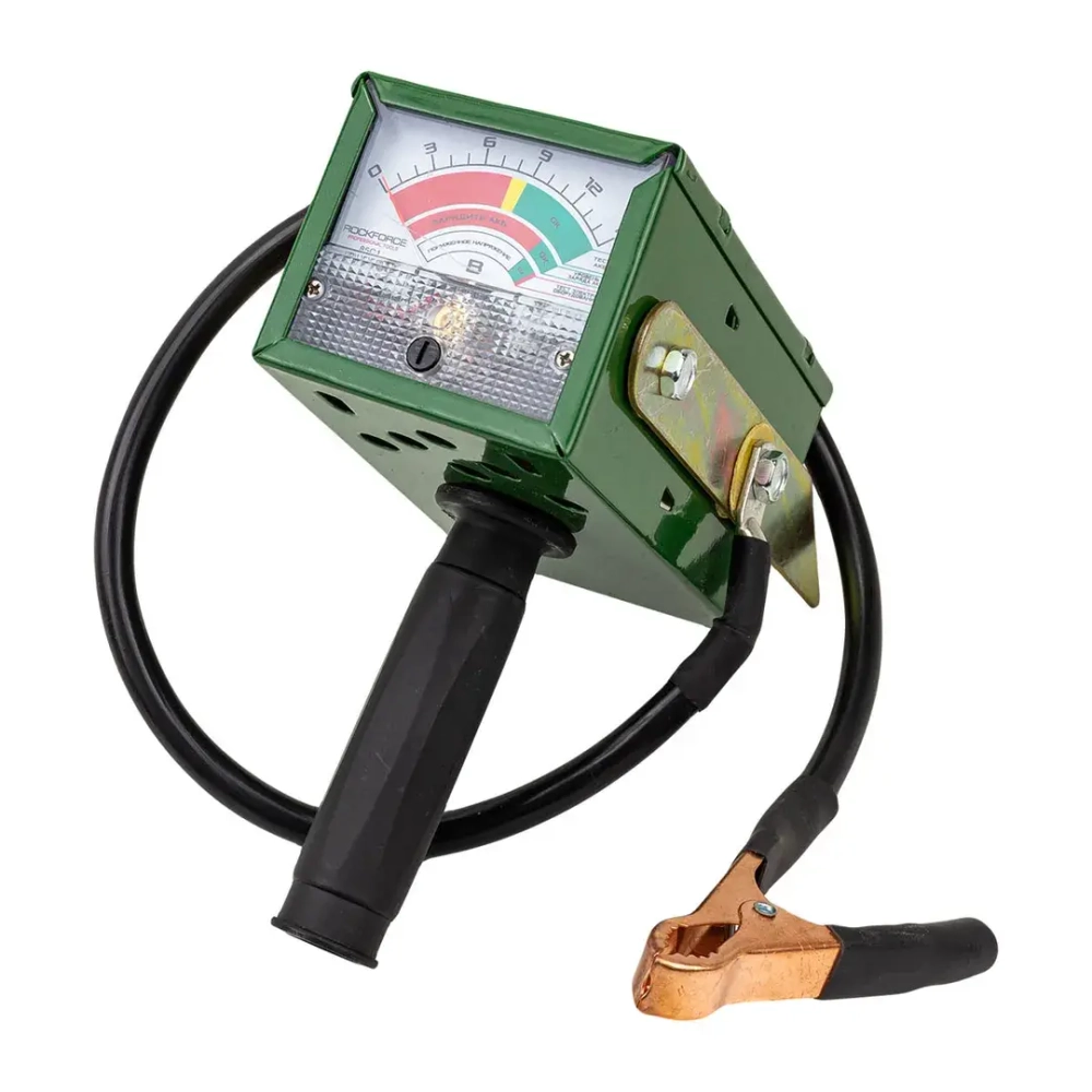 Тестер аккумуляторных батарей аналоговый (12V, 100А) RockFORCE RF-B100