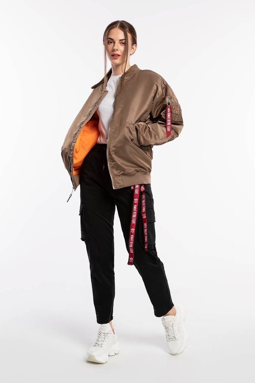 Куртка утепленная женская ALPHA INDUSTRIES MA-1 Core