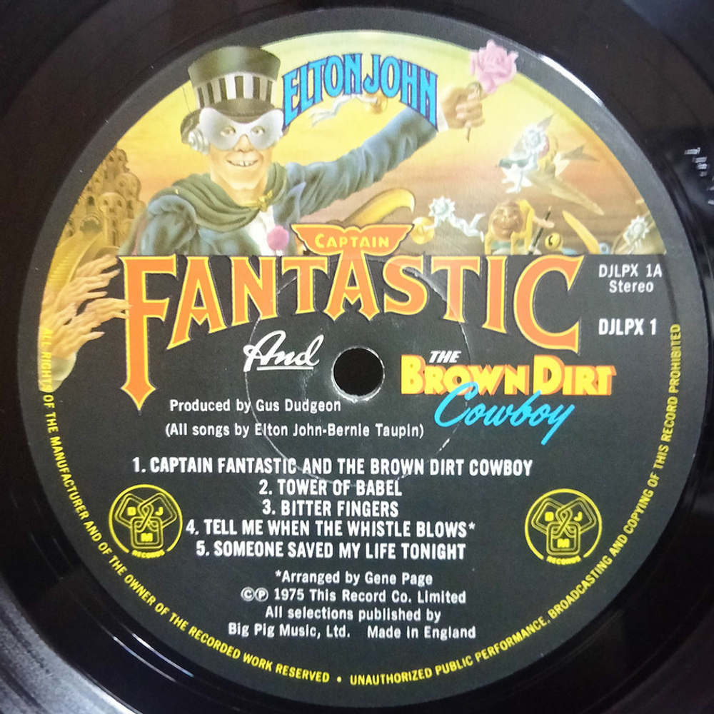 Elton John / Captain Fantastic And The Brown Dirt Cowboy (LP)