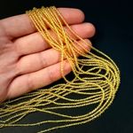 Бусины шпинель (имитация) граненая 2 мм цвет лимонный