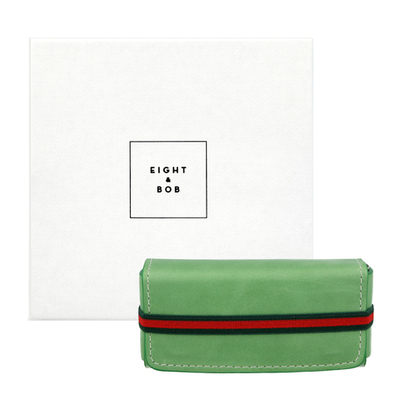 Eight & Bob Leather Perfume Case (Grass Green) 1 pcs