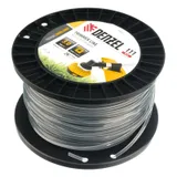 Леска для триммера двухкомпонентная квадрат, 3,0мм х 111м, на DIN катушке EXTRA CORD Denzel — фото 2